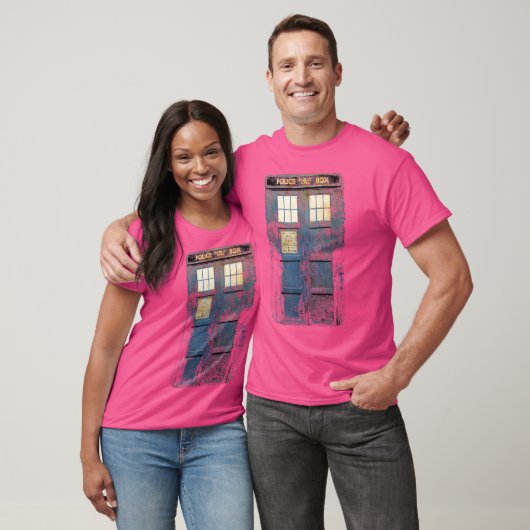 Dokter die Cosplay Tardis noodlijdende tijdreis T-shirt (Unisex)