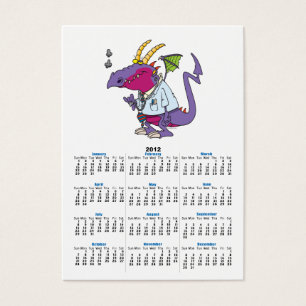 dokter dragon grappig tekenfilm visitekaartjes