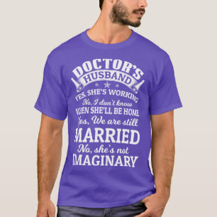 Dokter Echtgenoot Dokter Gift Dokter T Shirt Gift