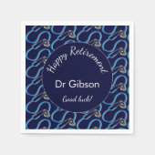 Dokter en Verpleegkundige Gepensioneerde Partij Servet (Voorkant)