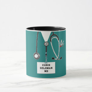 Dokter gepersonaliseerde gift mok