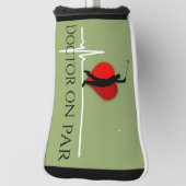 Dokter golfen eig lijn hart golfheadcover (Draai 90)