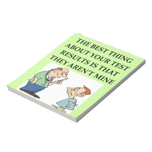 dokter grapje notitieblok (Linkerzijde)