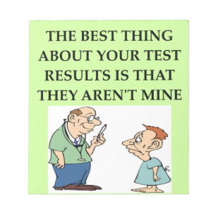 dokter grapje notitieblok