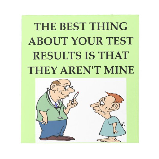 dokter grapje notitieblok (Voorkant)