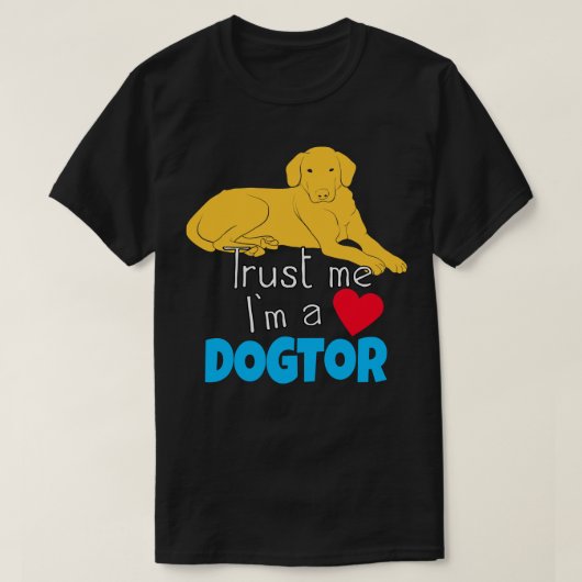 Dokter grappig Pet Doctor Dierenarts T-shirt (Design voorkant)