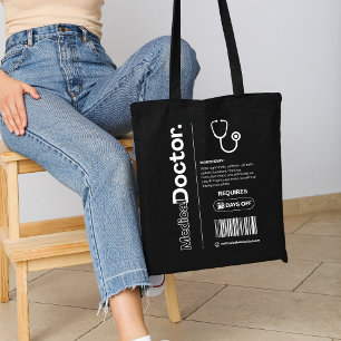 Dokter – Grappig Werkhumor, Kantoor Cadeau Tote Bag