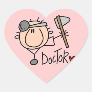 Dokter Hart Sticker