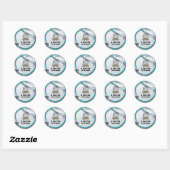 Dokter in de dop ronde sticker (Vel)