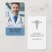 Dokter in het ziekenhuis | Gezondheid Visitekaartje (Voorkant / Achterkant)