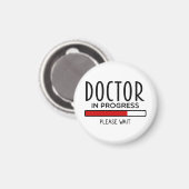 Dokter in Opleiding Even Geduld Funny Med School Magneet (Voorkant / Achterkant)