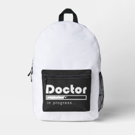 Dokter in Opleiding Laadbalk Grappig Geneeskundest Bedrukte Rugzak