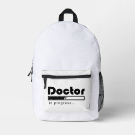 Dokter in Opleiding Laadbalk Grappig Geneeskundest Bedrukte Rugzak