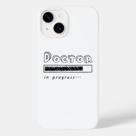 Dokter in Uitvoering Grappige Med-student Laadbalk Case-Mate iPhone Case (Achterkant)