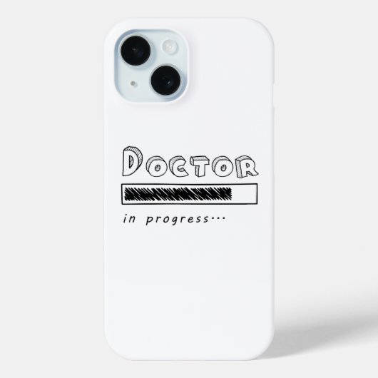 Dokter in Uitvoering Grappige Med-student Laadbalk Case-Mate iPhone Case (Achterkant)