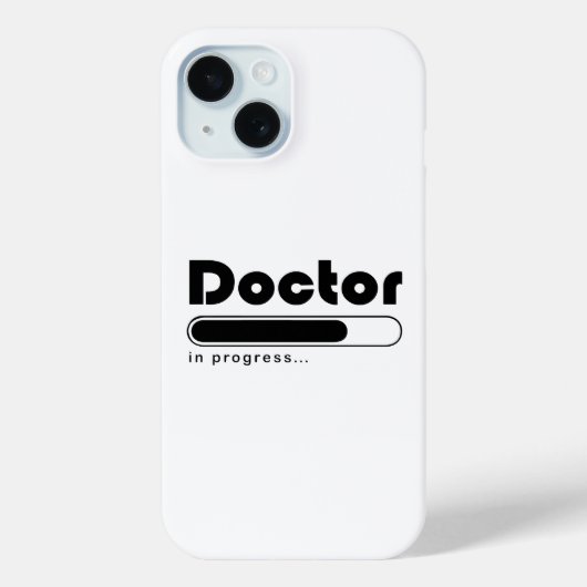 Dokter in Uitvoering Grappige Medische Studie Laad Case-Mate iPhone Case (Achterkant)