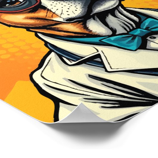 Dokter is hier poster (Hoek)