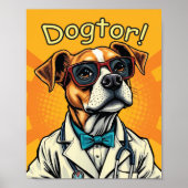 Dokter is hier poster (Voorkant)