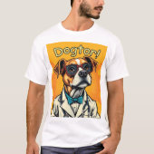 Dokter is hier t-shirt (Voorkant)