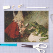 “Dokter Kabouter inspecteert kikker tong” door Hei Tissuepapier (Craft)