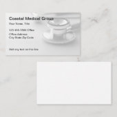 Dokter Kantoor Stethoscoop Visitekaartjes (Voorkant / Achterkant)