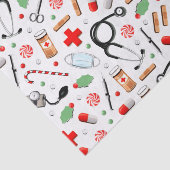 Dokter Kerst Vakantie Weefsel P Tissuepapier (Detail)