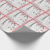 Dokter Kerstmis Cadeaupapier (Hoek)