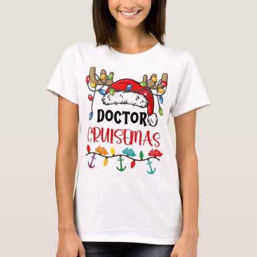 Dokter Kerstmis T-shirt (Voorkant)