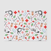 Dokter Kerstvakantie Tissue P Tissuepapier (Voorkant)