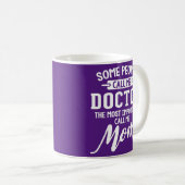 Dokter Mam Gift Bel me mama Koffiemok (Voorkant rechts)