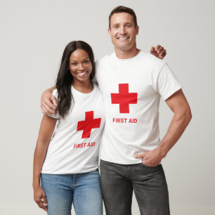 Dokter MEDIC & EHBO, Kruis, Ambulance, T-shirt