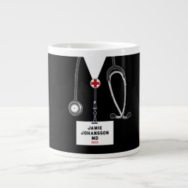 Dokter Medische Afstudeerders Grote Koffiekop