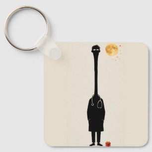 Dokter Midden-Herfst Sleutelhanger