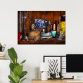Dokter - Mijn rommelige ruimte Poster (Thuiskantoor)