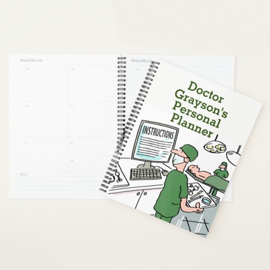 Dokter of chirurgisch medisch planner (Display)