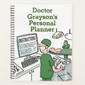 Dokter of chirurgisch medisch planner (Voorkant)