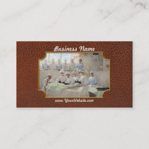 Dokter - operatiekamer 1905 visitekaartje