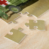 Dokter - Overbrengen van gewonden Legpuzzel (Zijkant)