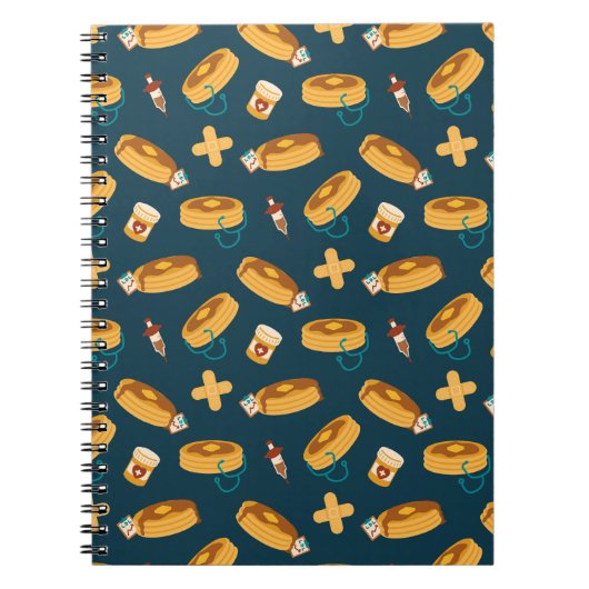 Dokter Pannenkoeken Navy Notitieboek (Voorkant)