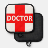 Dokter Pannenlap (Voorkant / Achterkant)