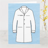 Dokter Patientenzorg Dank U Kaart (Gele Bloem)