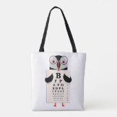 Dokter Pinguïn Tote Bag (Achterkant)