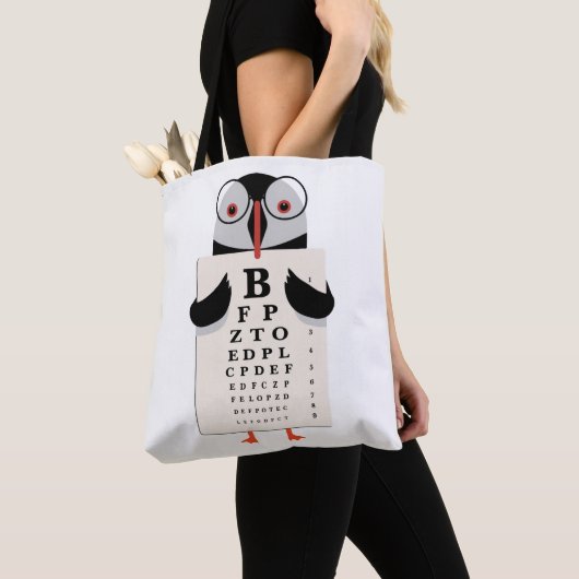 Dokter Pinguïn Tote Bag (Dichtbij)