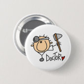 Dokter Ronde Button 5,7 Cm (Voorkant /achterkant)