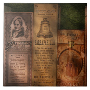 Dokter - Samengestelde Extracten & Sarsaparilla Tegeltje