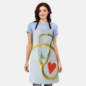 Dokter Schort nieuw aangepast ontwerp (Gedragen)