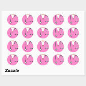 Dokter Scrubs Ronde Sticker (Vel)