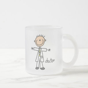Dokter Stokfiguur Matglas Koffiemok