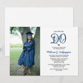 Dokter van Osteopathische Geneeskunde afstuderen Kaart (Voorkant / Achterkant)