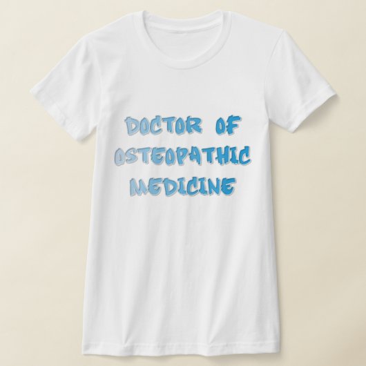 Dokter van Osteopathische Geneeskunde T-shirt (Laagn)